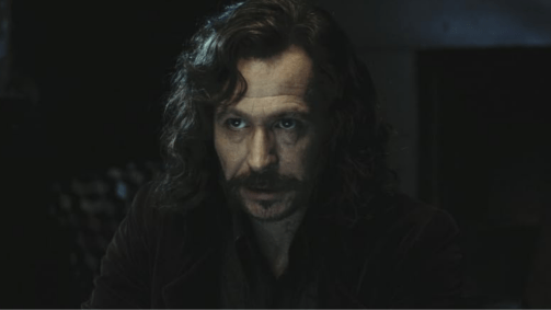 Gary Oldman como Sirius Black em "Harry Potter e a Ordem da Fênix"