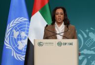 Kamala Harris diz que EUA não permitirão realocação forçada de palestinos em Gaza