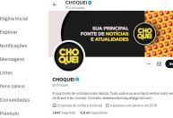 Choquei para de postar após acusação de fake news