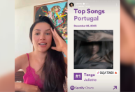 Juliette alcança topo do Spotify em Portugal com 