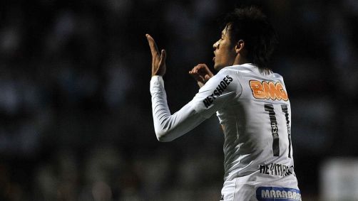 Neymar no Santos