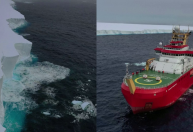 Vídeo: Maior iceberg do mundo está em movimento