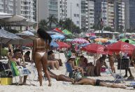 Rio tem sensação térmica de quase 50 graus no primeiro dia do Verão