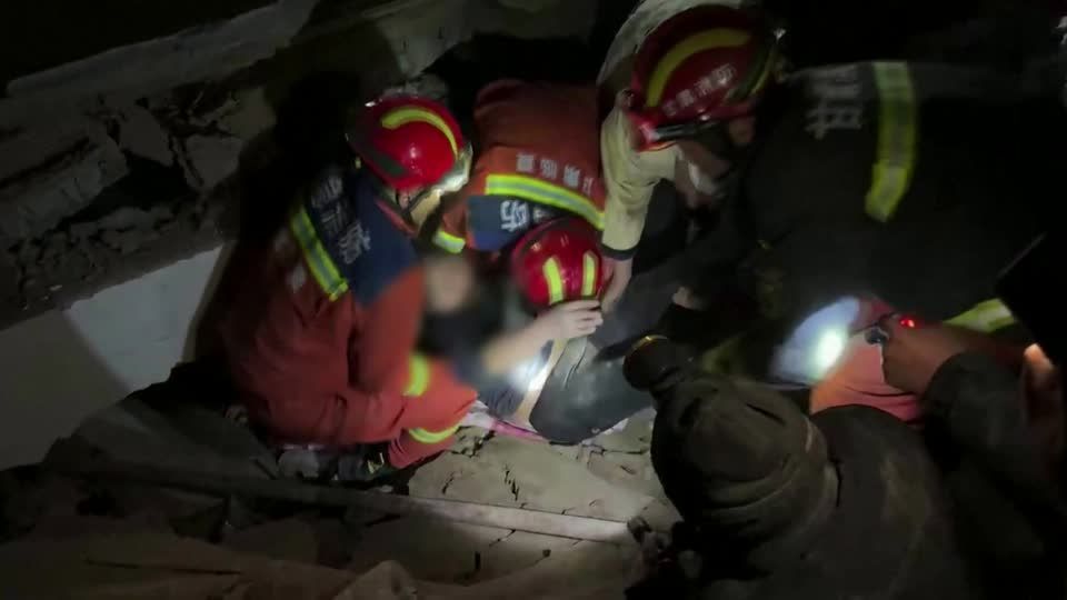 Rescue operations underway as death toll of earthquake rises to 86 in China's Gansu