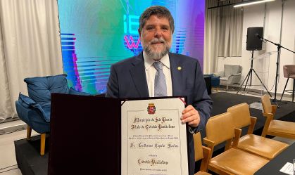 Guilherme Caputo, ministro do TST, recebe título de Cidadão Paulistano