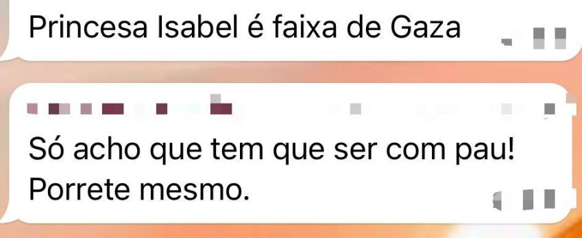Morador sugere uso de "porrete" para agredir assaltantes na região / Reprodução/Redes sociais