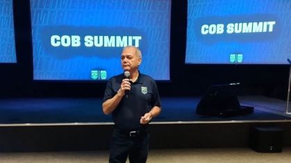 Paulo Wanderley, presidente do COB, durante evento no Rio de Janeiro