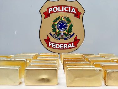 MPF denuncia presos que transportaram 47kg de ouro ilegal em Manaus