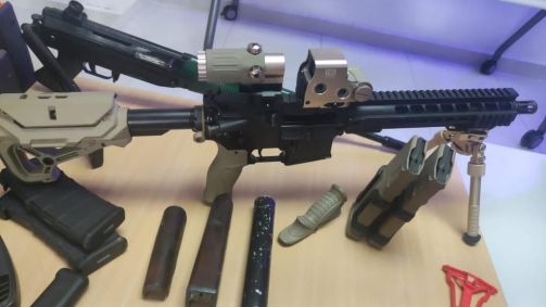 Armas foram apreendidas pela polícia de São Paulo