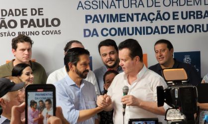 Kassab e Nunes, em evento em São Paulo