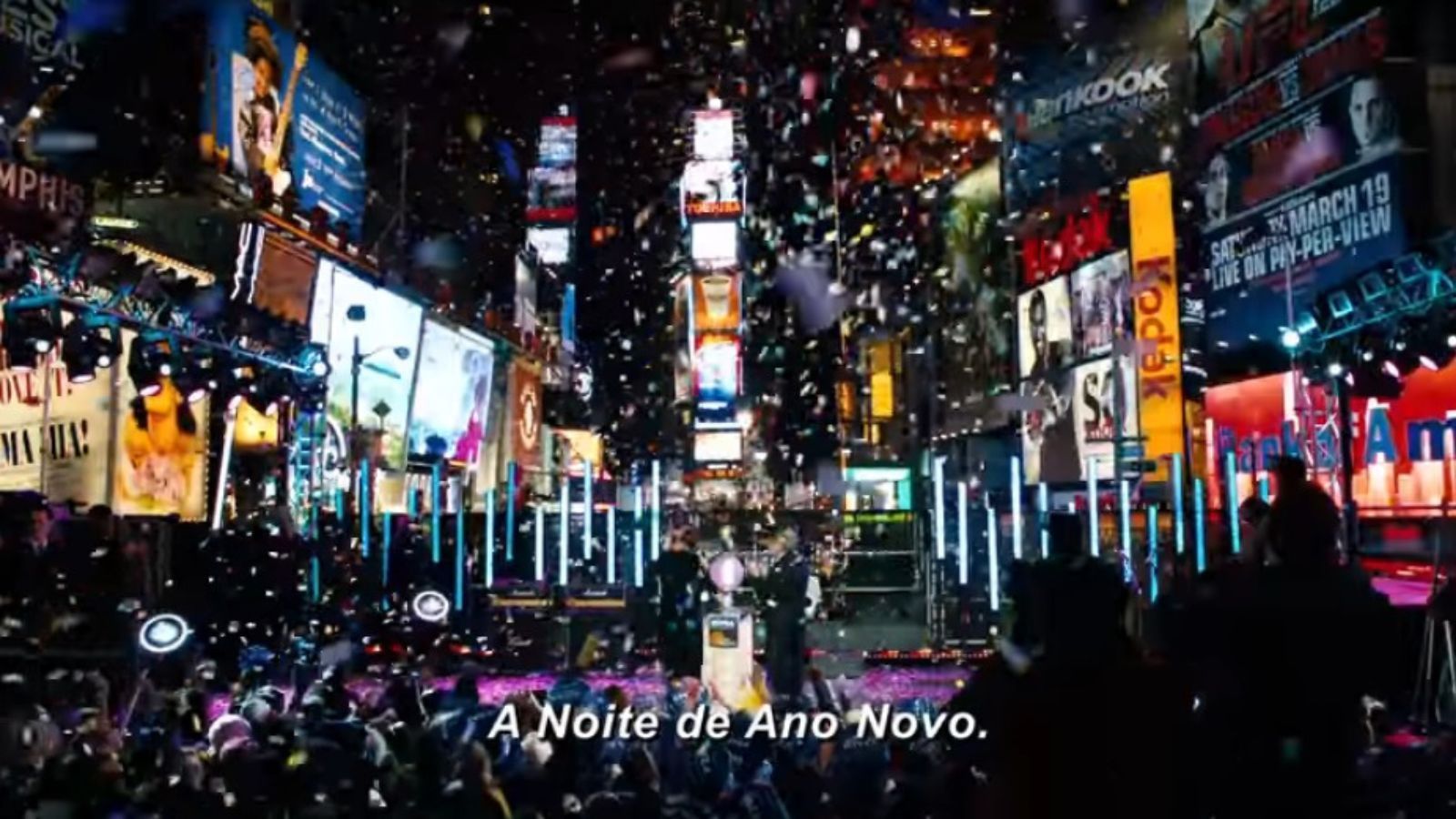 Cena do filme "Noite de Ano Novo"