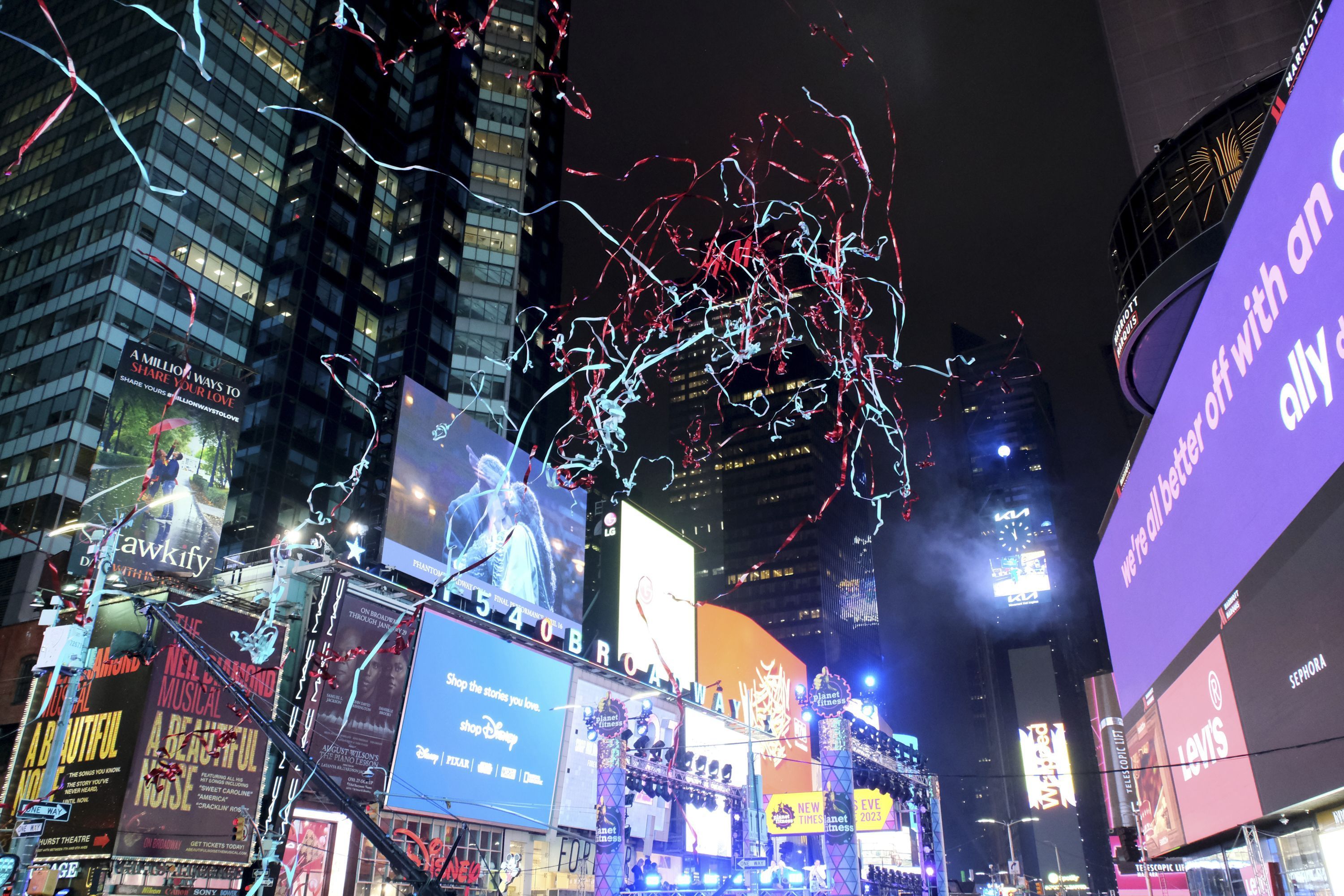 Virada do ano de 2023 em Times Square, Nova York