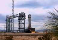 Blue Origin, de Jeff Bezos, lança foguete após tentativa fracassada de 2022