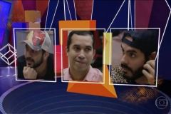 Caio, Gilberto e Rodolffo no BBB21