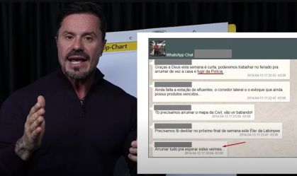 Renato Cariani diz que conversa sobre "fugir da polícia" foi desabafo com sócia sobre fiscalização anual