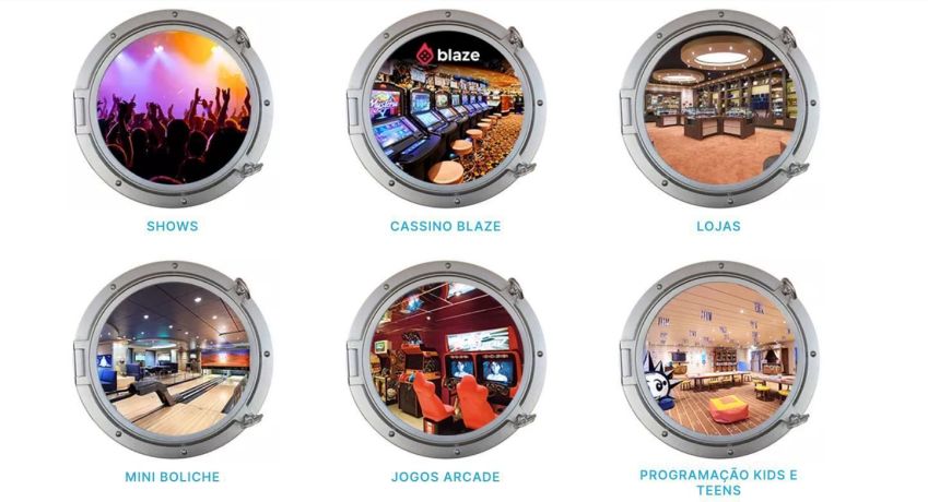 Cassino do cruzeiro de Neymar será patrocinado pela Blaze, que ainda é patrocinadora oficial do evento / Reprodução/Site Oficial Ney em Alto Mar