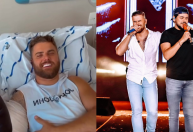 Cristiano compartilha vídeo ao lado de Zé Neto e brinca com a dupla