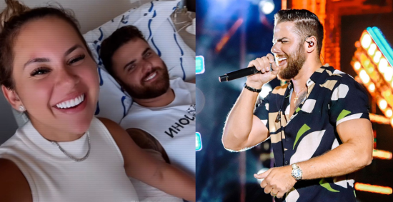No hospital, cantor Zé Neto agradeceu o carinho dos fãs