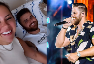 Esposa de Zé Neto posta vídeo com o cantor no hospital: “Nosso milagre”