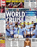 O Daily Star também ressaltou o vitorioso ciclo de Pep Guardiola: &quot;O City venceu o Mundial de Clubes, na Arábia Saudita, com uma demolição sem piedade do melhor time da América do Sul