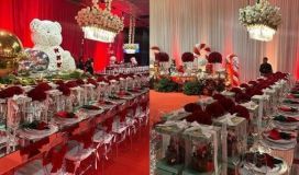 Neymar faz festa de luxo em Santos para celebrar o Natal