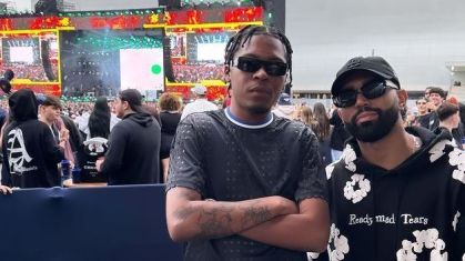 Gabigol e Jé Santiago no Festival Cena