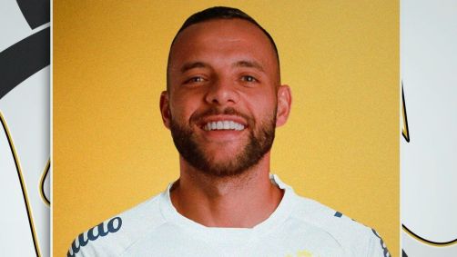Guilherme, ex-Fortaleza e Grêmio, foi anunciado pelo Santos