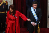 Zelensky, Bolsonaro e risos com Cristina Kirchner; veja fotos da posse de Milei