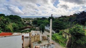 Área com risco de colapso próxima a uma mina da Braskem em Maceió