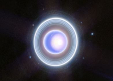 Telescópio James Webb, da Nasa, captura uma nova foto de Urano
