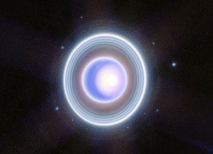Telescópio James Webb, da Nasa, captura uma nova foto de Urano