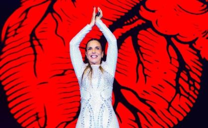 Ivete Sangalo durante show em setembro de 2023