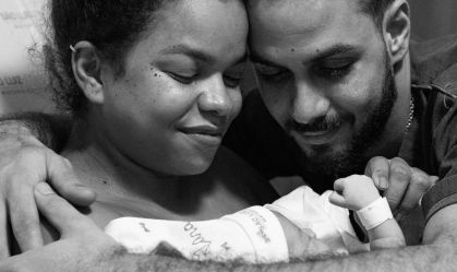 Nasce Lara, primeira filha da atriz Jeniffer Nascimento: "Renascemos"