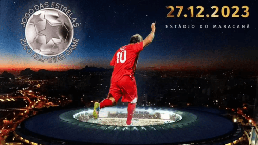 Jogo das Estrelas do Zico acontece nesta quarta-feira (27), no Maracanã