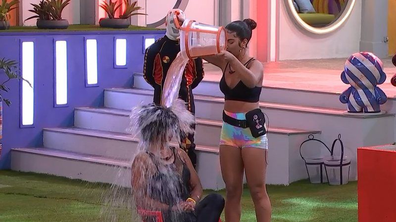 Maria foi expulsa do BBB22 por conta de sua atitude agressiva durante dinâmica no Jogo da Discórdia / Reprodução/Globo