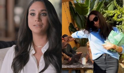 Meghan Markle aparece em vídeo de divulgação de cafeteria; veja