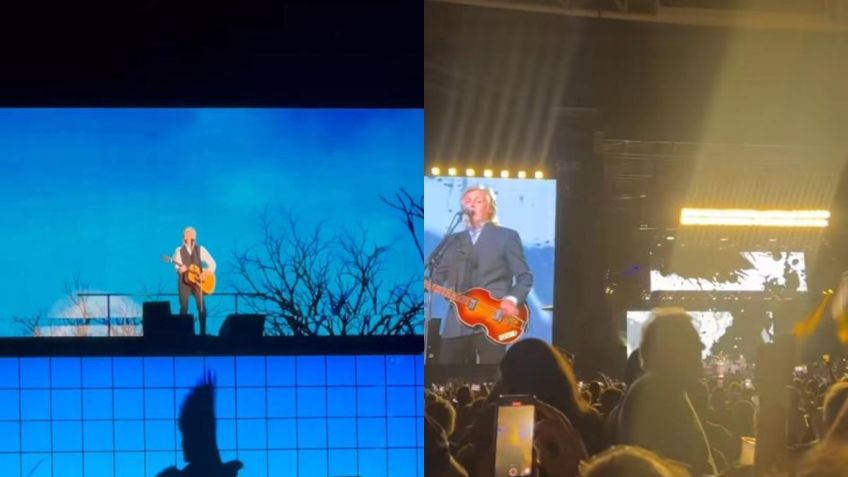 Vídeos de Paul McCartney se apresentando em São Paulo, na última quinta-feira (7)/ Reprodução Instagram