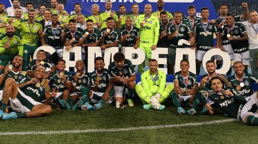 Palmeiras é o atual cammpeão