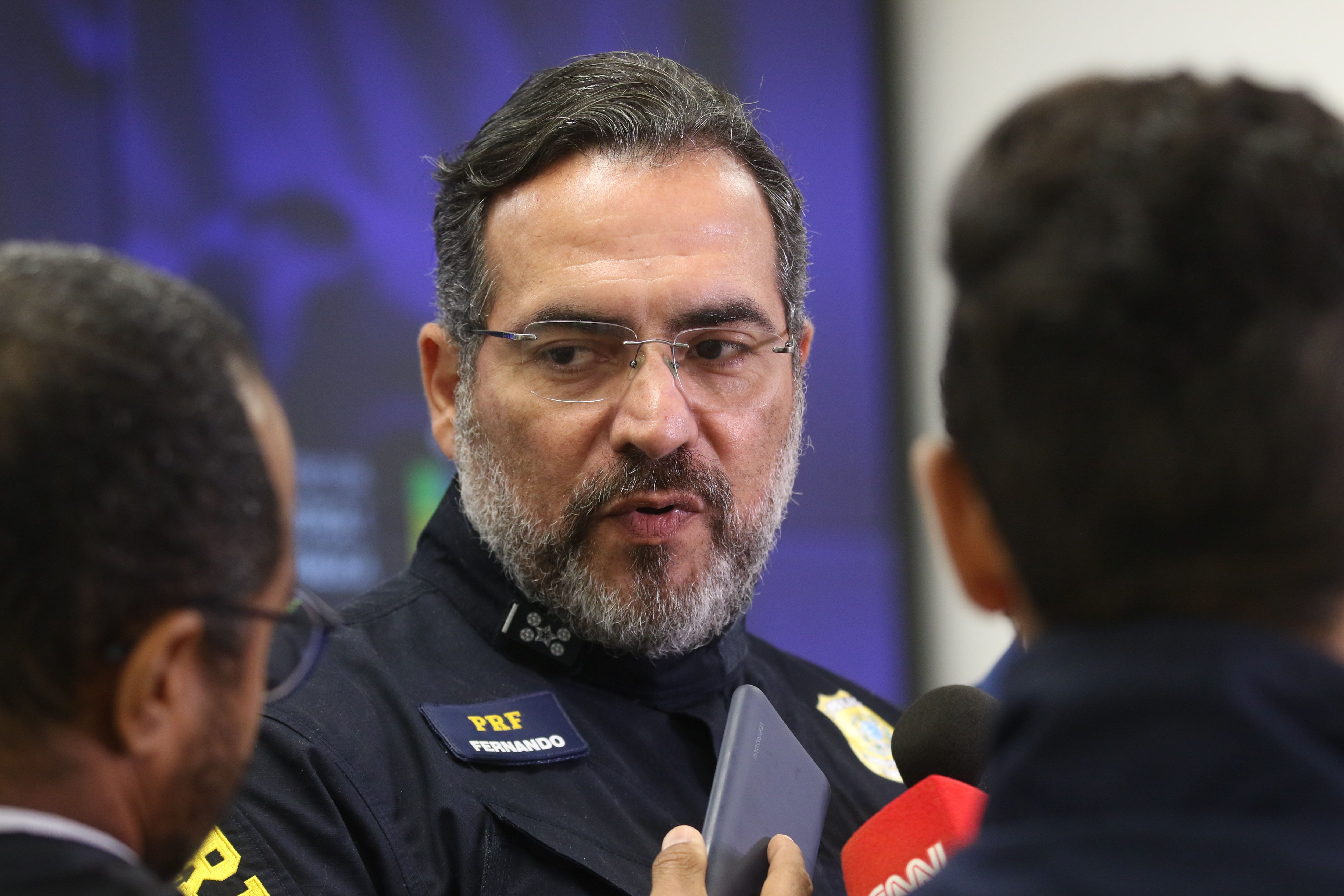 Brasília - 25/05/2023 - PRF - A Polícia Rodoviária Federal (PRF) apresenta o Projeto Estratégico Bodycams, que trata do conjunto de estudos do órgão, sob orientação do Ministério da Justiça e Segurança Pública (MJSP), para implementar o uso de