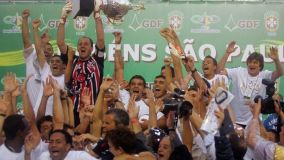 São Paulo fez história conquistando o terceiro título consecutivo em 2008
