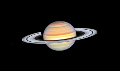 Telescópio Hubble mostra "sombras misteriosas" nos anéis de Saturno