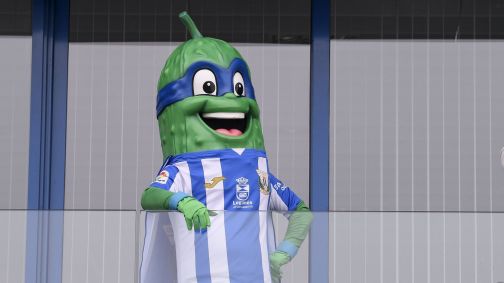 Superpepino é o mascote do Leganés, da Espanha