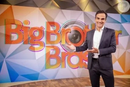 Tadeu é o atual apresentador do BBB
