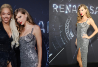 Taylor Swift posta fotos na première de Beyoncé: “Fui convidada pela Rainha”