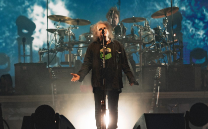 A banda The Cure em show de encerramento do Primavera Sound São Paulo