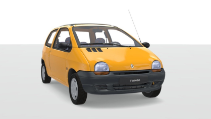 Foto antiga de um Twingo
