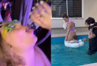 Viih Tube compara Réveillon antes e depois da filha: 