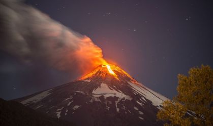 Chile emite novo alerta para atividade sísmica do vulcão Villarrica