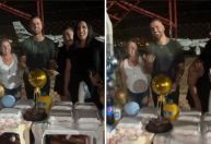 Após acidente, Zé Neto é recebido com festa em aeroporto: 