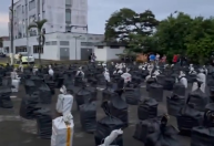 Exército do Equador apreende recorde de 22 toneladas de cocaína